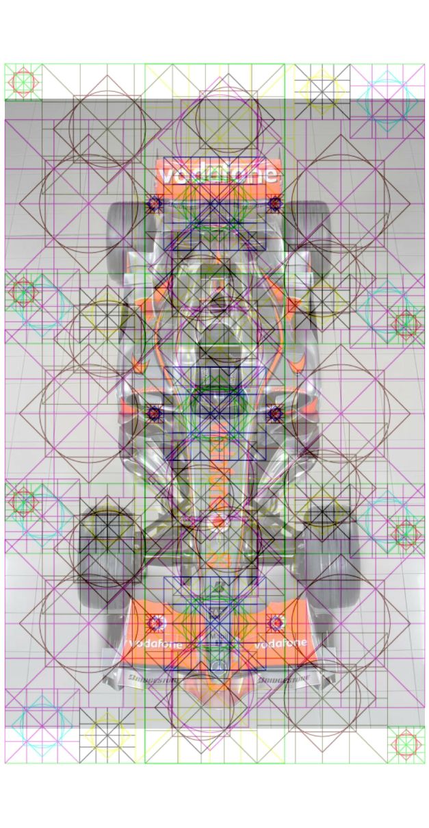 Mclaren MP4.23 2008 + Diagram.