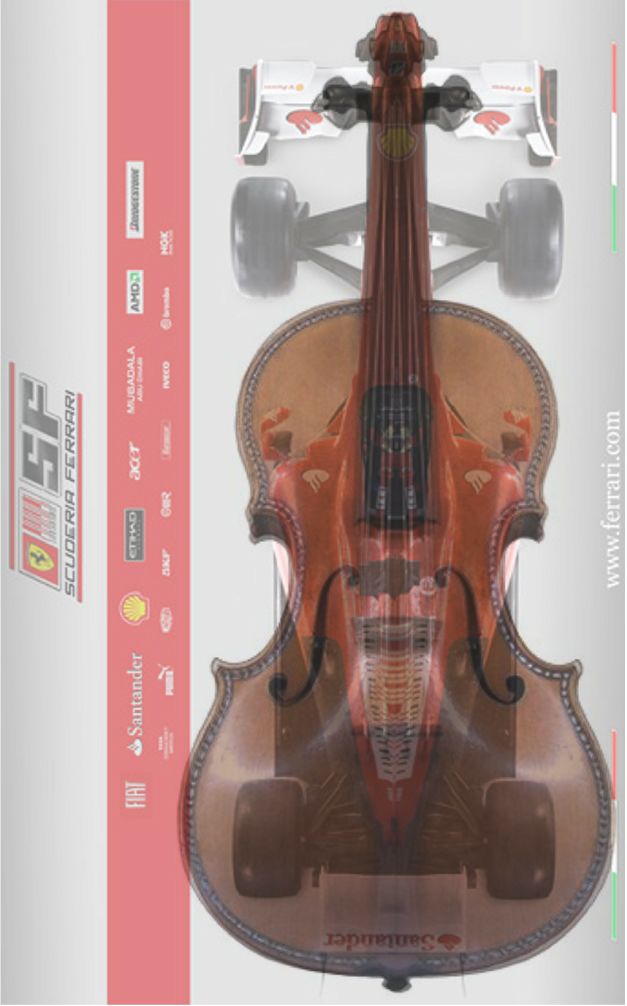 Violino Stradivari + Ferrari F10