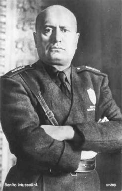 Benito Mussolini 