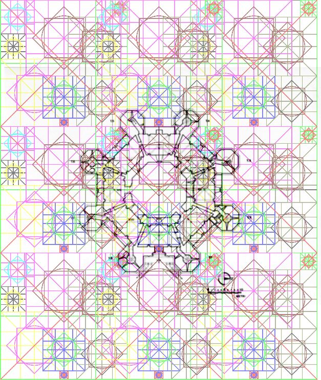 Castel del Monte planim.+ Diagram.spec.