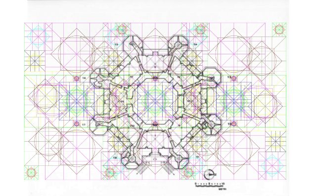 Castel del Monte planim.+ Diagram.