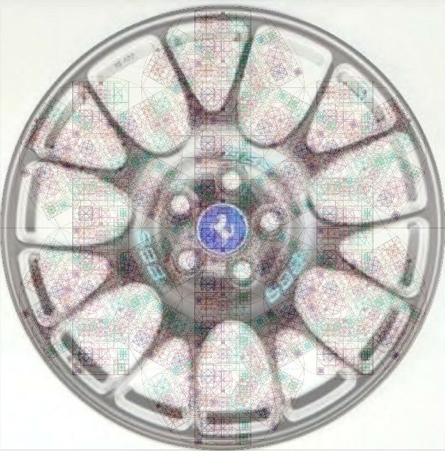 Ferrari-360-BBS-1L + Matrice a specchio